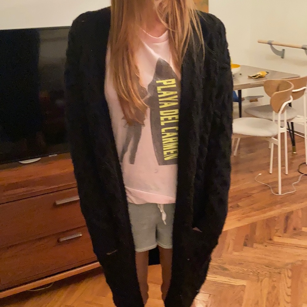 Superdry Black Long Sweater